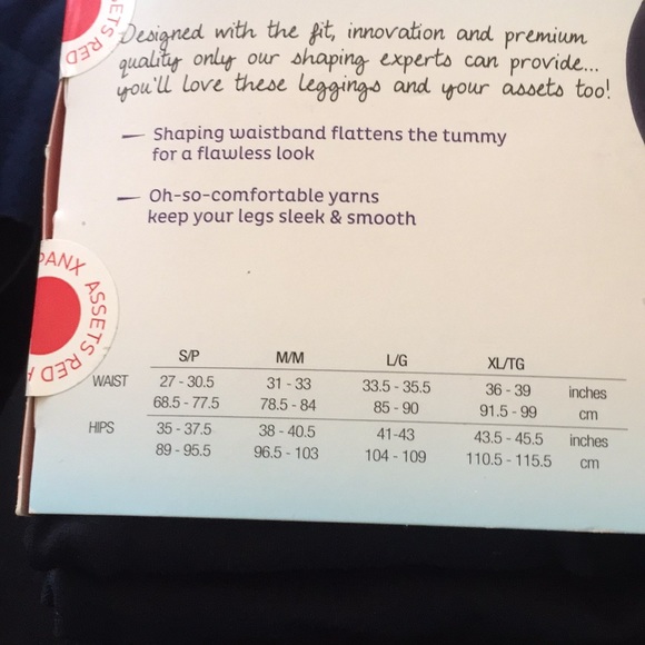 Assets Red Hot Label by Spanx Color Block Leggings - Picture 3 of 3